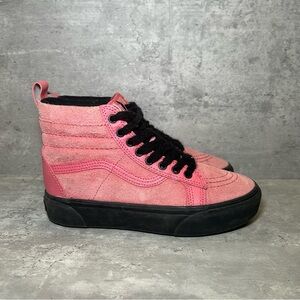 Vans Sk8 Hi Platform Sneakers Womens sz 8 - pink suede